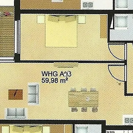 Strandglueck Haus A Strandglueck 13a Apartament